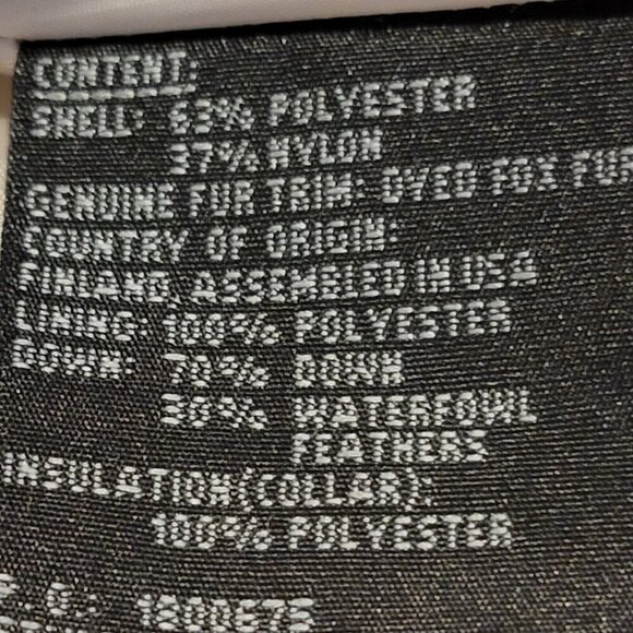 👉 1 Madison Women’s Long Down Coat – XL Winter Puffer with Fox Fur Trim Hood - Picture 9 of 11